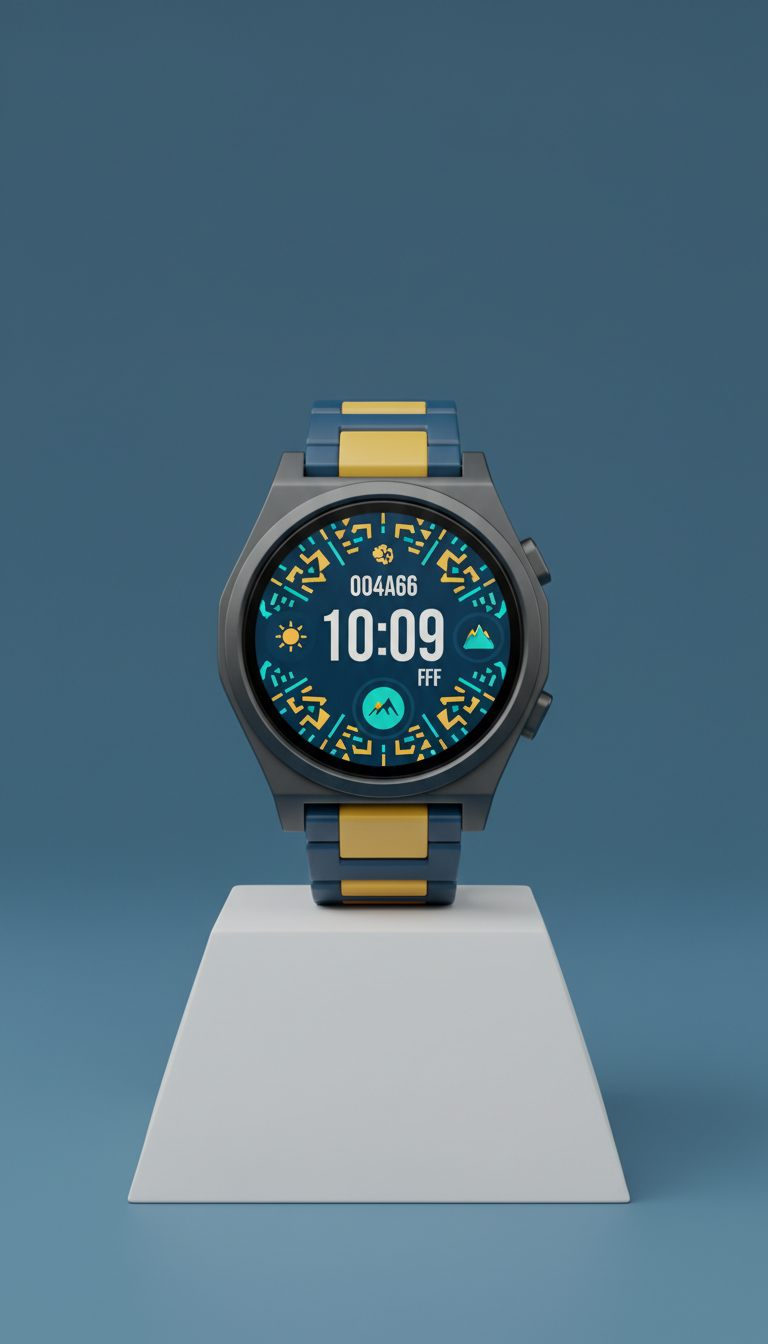 Smartwatch modular con interfaz colombiana