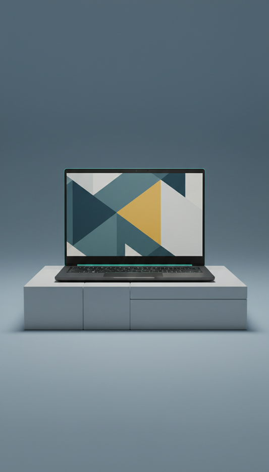 Portátil ultradelgado acentos Tech Turquoise